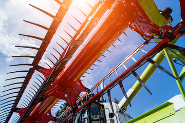 New modern agricultural machinery and equipment details