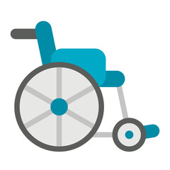 wheelchair flat icon