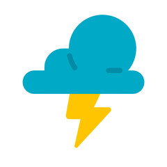 storm flat icon