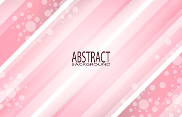 Abstract pink background with diagonal lines and light circles.