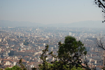 view of the city