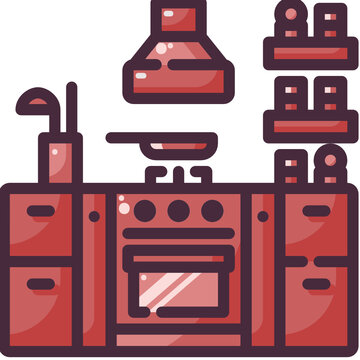 Kitchen Two Tone Icon