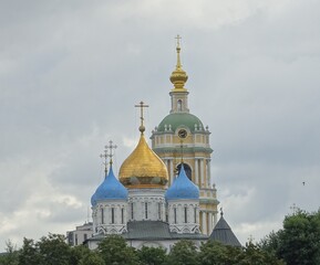 Fototapeta na wymiar Orthodoxe Kirche Moskau