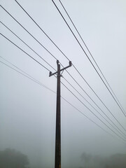 power lines and wires