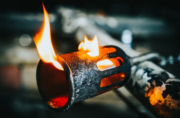 work with fire