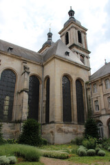 Fototapeta na wymiar Prémontrés abbey in Pont-à-Mousson (france) 