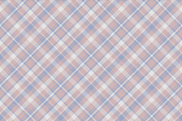 Seamless pattern of scottish tartan plaid. Repeatable background with check fabric texture. Vector backdrop striped textile print.