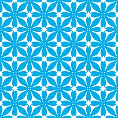 cornflowers. blue floral seamless pattern. print, template, beautiful bright cover.