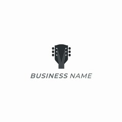 design logo icon guitar and music