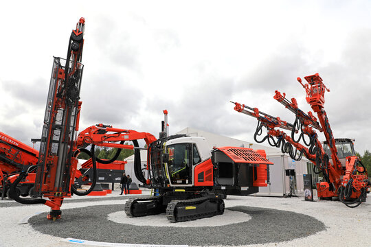 Sandvik Mining Equipment on Display