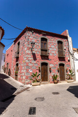 Fototapeta na wymiar The small town of Tunte in Gran Canaria