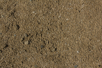 Soil texture background. Top view soil . 