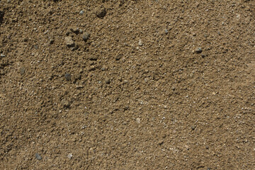 Soil texture background. Top view soil . 