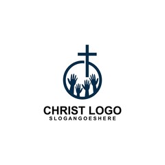 Fototapeta premium Church Logo vector template creative design