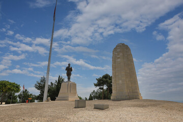 Canakkale, Turkey / May 26, 2019 / This martyrdom was built in the memory of 57th Regiment giving thousands of martyrs and injured in the Canakkale Wars.