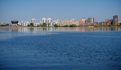 Obraz premium Russian city Kazan on a sunny summer day