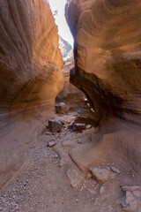 Barranco de Las Vacas rock formations in Gran Canaria