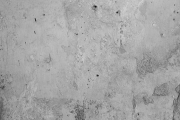 Loft-style plaster walls, gray, white, empty space used as wallpaper. Popular in home design or interior design. with copy spaces.