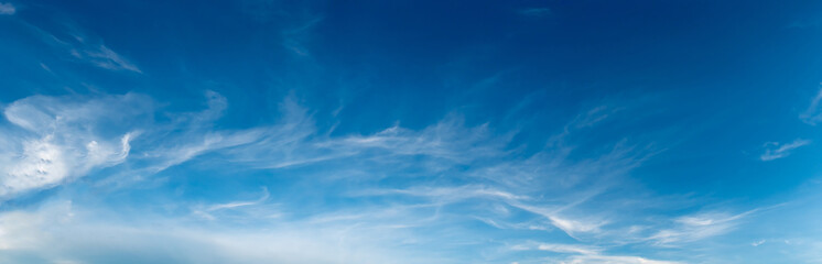 blue sky with clouds