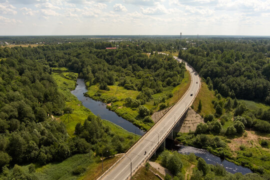 River and road