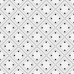Diagonal decor pattern. Vector repeated shapes.