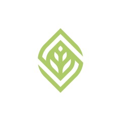 letter S leaf logo
