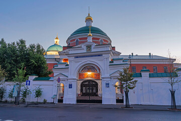 View of the Kazan Mother of God Monastery. Kazan, Russia. 