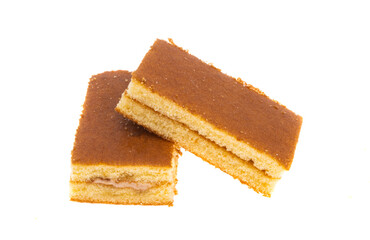 biscuit cake isolated