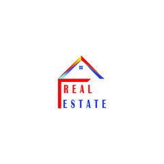 Real Estate Business Logo.  Building Property Development Logo Template