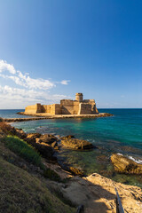 Castle in Isola di Capo Rizzuto, Province of Crotone, Calabria, Italy