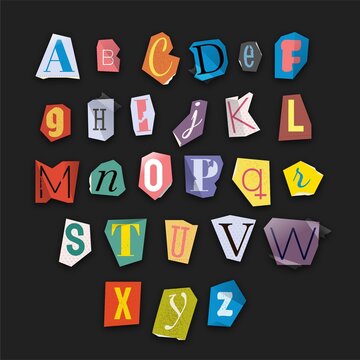 1 314 Best Ransom Letters Images Stock Photos Vectors Adobe Stock
