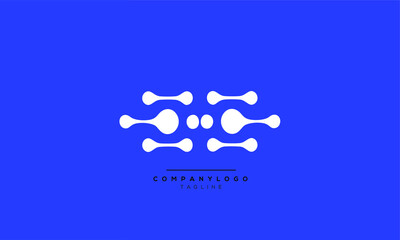 Alphabet Initial Letter Monogram Icon Logo vector illustration abstract  web character logotype 
initials icon badge business brand branding background concept 