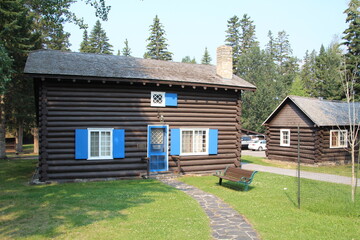 Fototapeta na wymiar Old Museum, Banff National Park, Alberta
