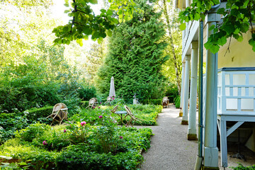 Bad Pyrmont Teehausgarten im Kurpark