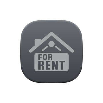 Home for Rent Sign - Sticker