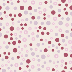 seamless polka pattern