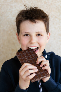 Boy with a chocolate