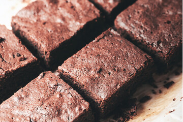 Chocolate brownie fudgy delicious dessert cake pudding recipe
