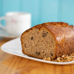 Lemon pudding or banana pudding, rich and healthy for a complete breakfast