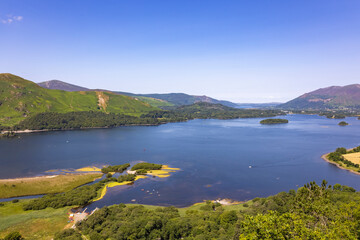 Obraz premium Beautiful View of the Lake District, UK