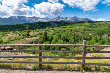 Fototapeta na wymiar Rocky Mountains in Colorado