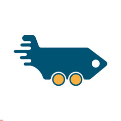 Ecommerce Shopping Bag Logo for Business and Company