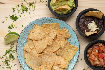 Mexican nachos ingredients