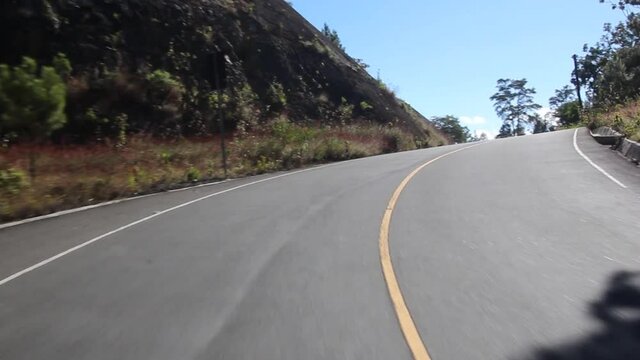 Ride on a road near Constanza, Dominican Republic