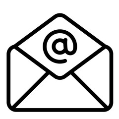 email seo line icon