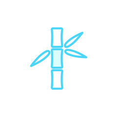 Illustration Vector Graphic of Bamboo icon