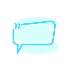 Illustration Vector Graphic of Bubble Speech icon