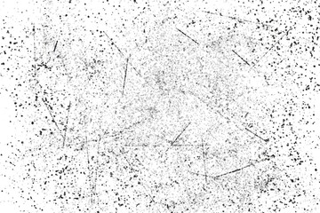 Grunge black and white texture.Overlay illustration over any design to create grungy vintage effect and depth. For posters, banners, retro and urban designs