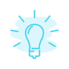 Illustration Vector Graphic of Bulb Lamp icon