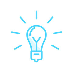 Illustration Vector Graphic of Bulb Lamp icon